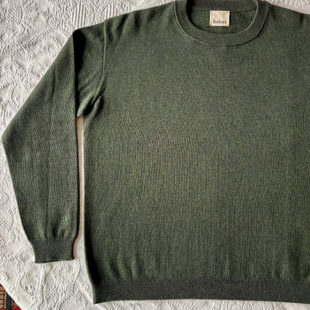 babaa no25 Jumper in Bosque - OS - Brand New - Picture 2 of 16